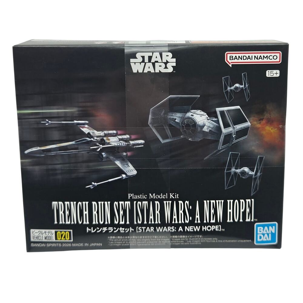 Bandai Star Wars Trench Run Set #020 A New Hope Plastic Model Kit New